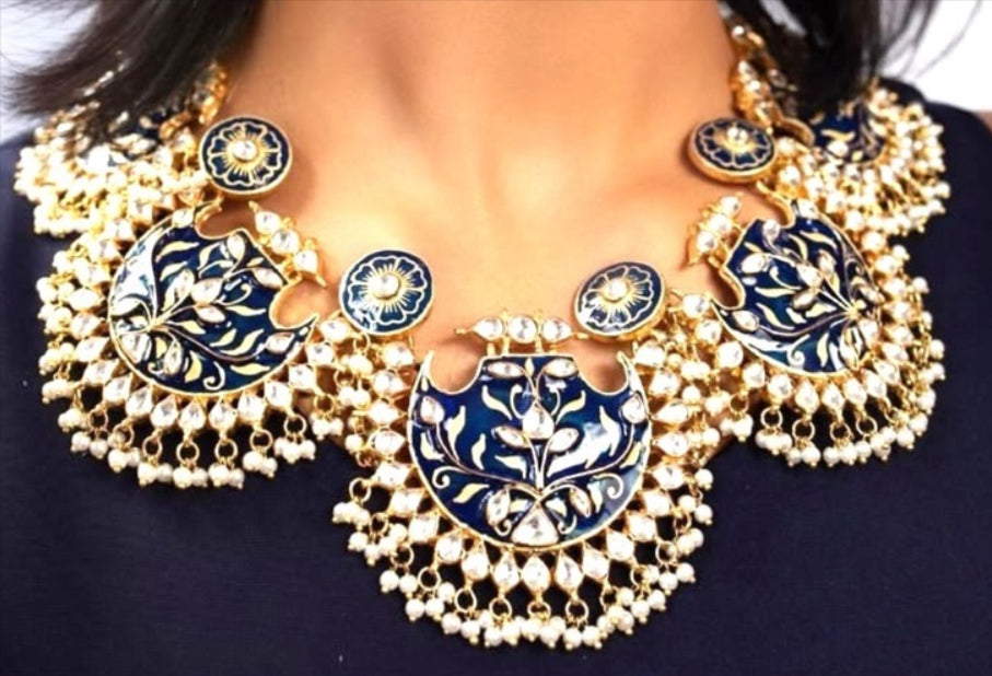 Discover Timeless Elegance at the Best Meenakari Jewellery Shop in Delhi – Dhirsons Jewellers